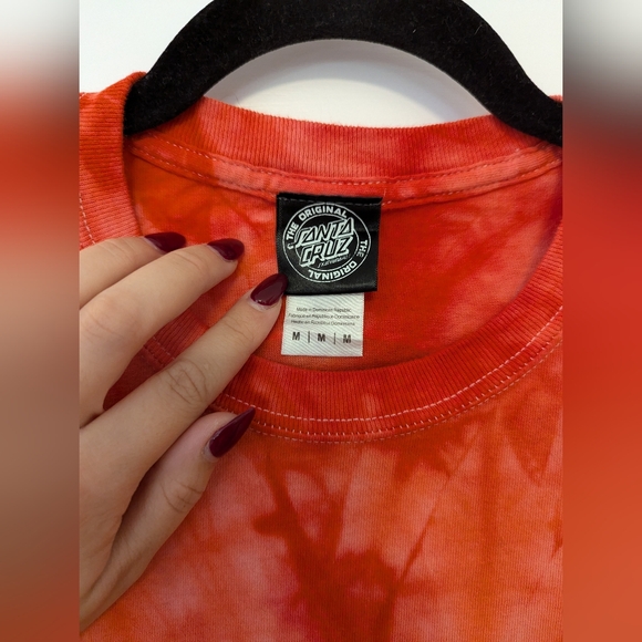 Santa Cruz Men's Tie Dye T-shirt - Picture 4 of 6